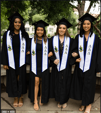 custom greek graduation stoles